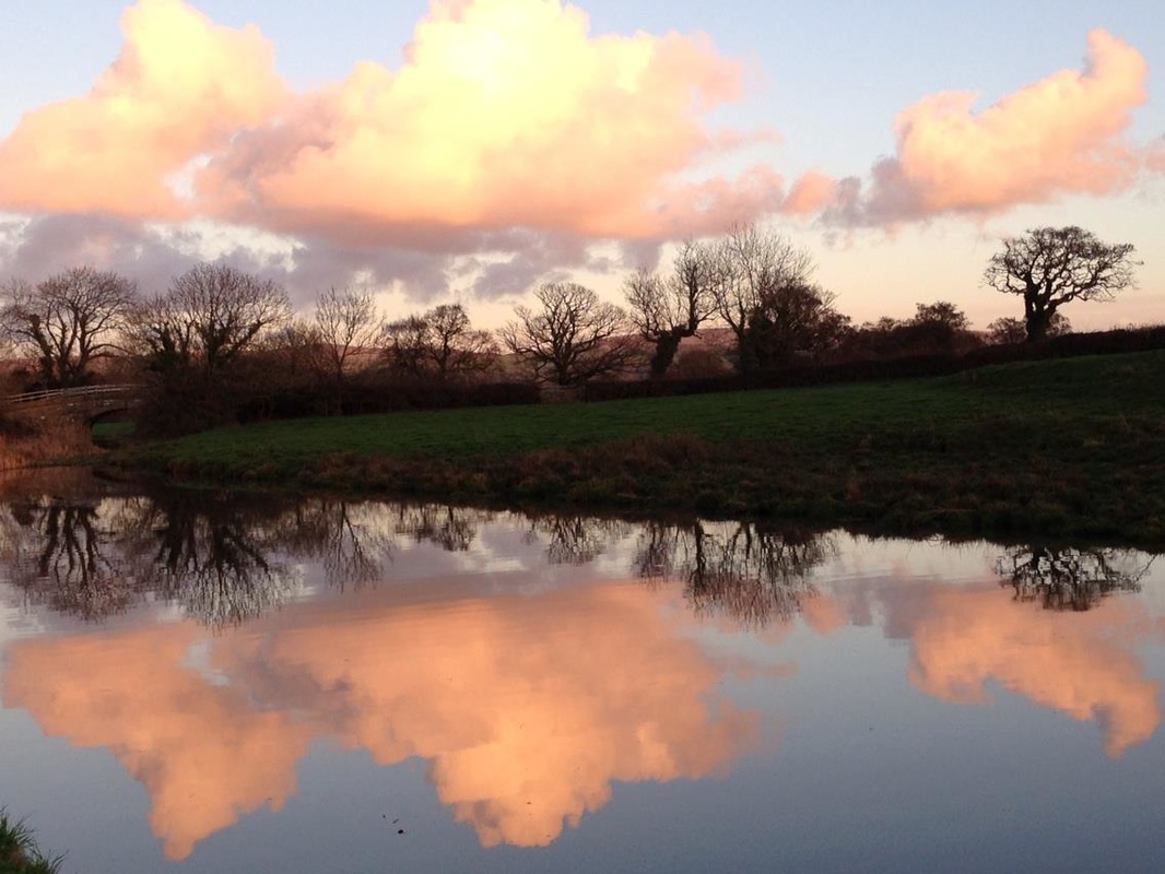 Reflection photography Lancaster canal